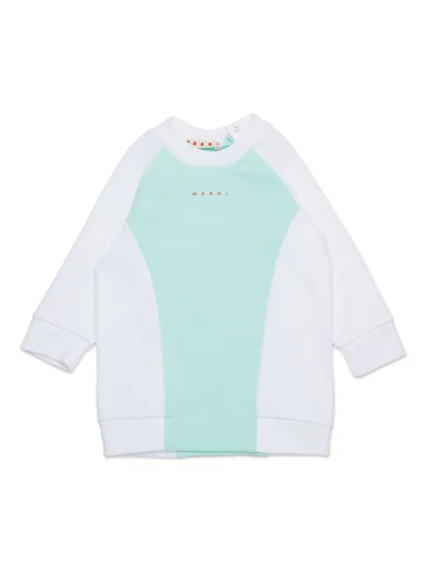 Marni Kids logo-print dress