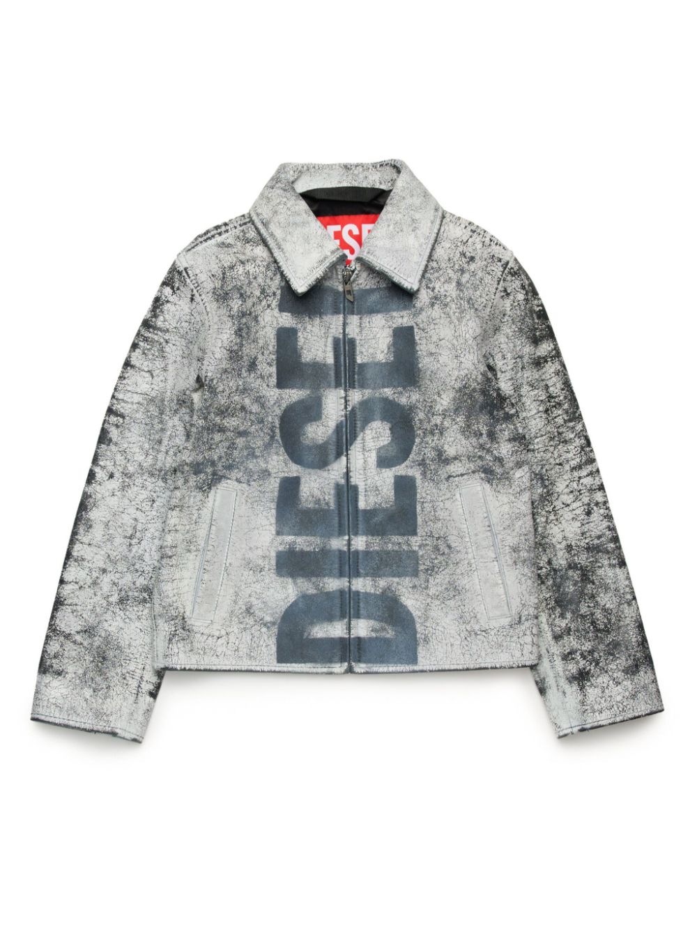 Diesel Kids L-Pylon-A jacket - Grey