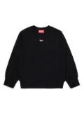 Diesel Kids logo-patch sweatshirt - Black