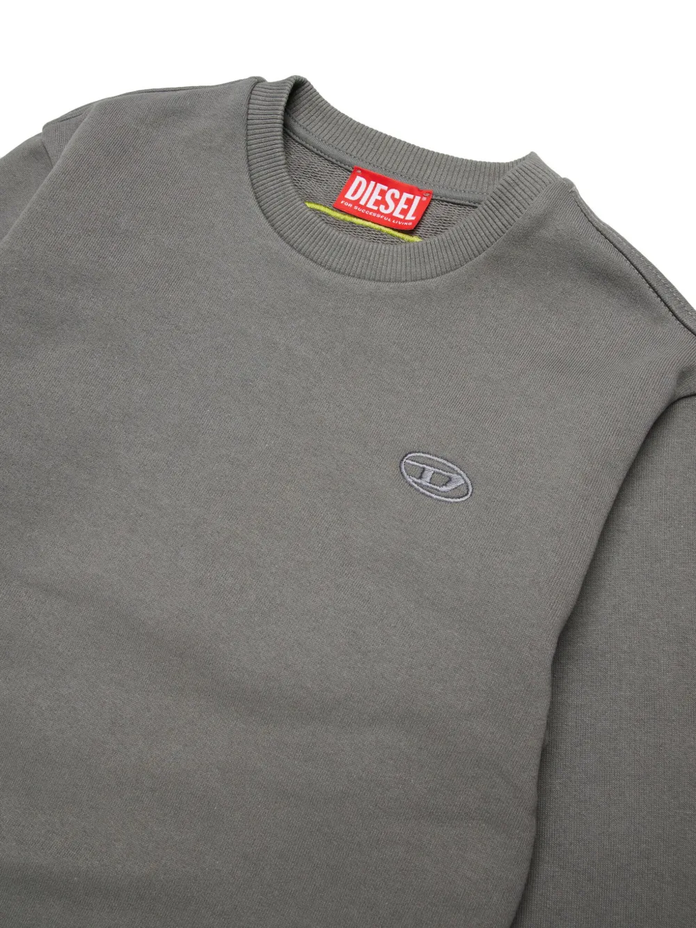 Diesel Kids Srobmegovald Over sweater Grijs