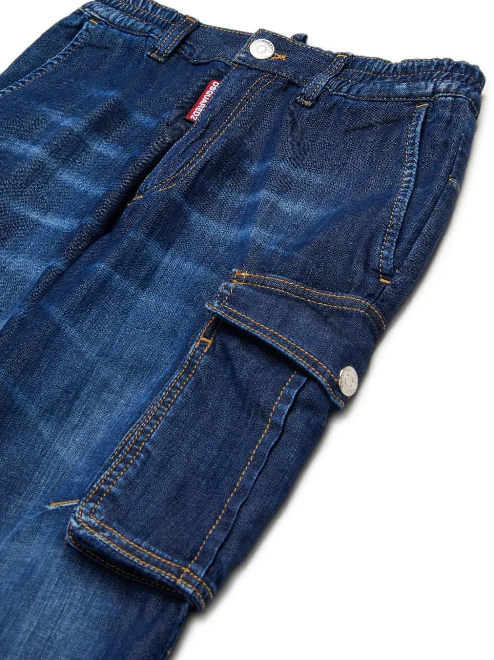 DSQUARED2 KIDS Cargo jeans Blauw