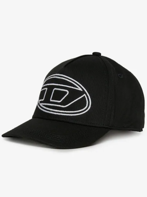 Diesel Kids logo-embroidered cap