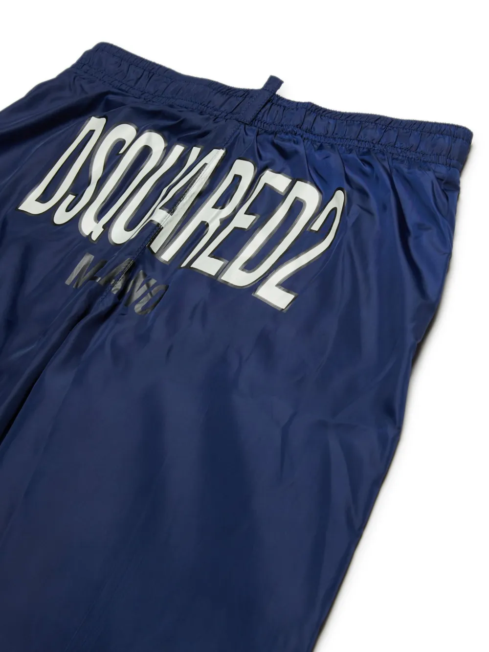 DSQUARED2 KIDS Zwembroek met logoprint Blauw