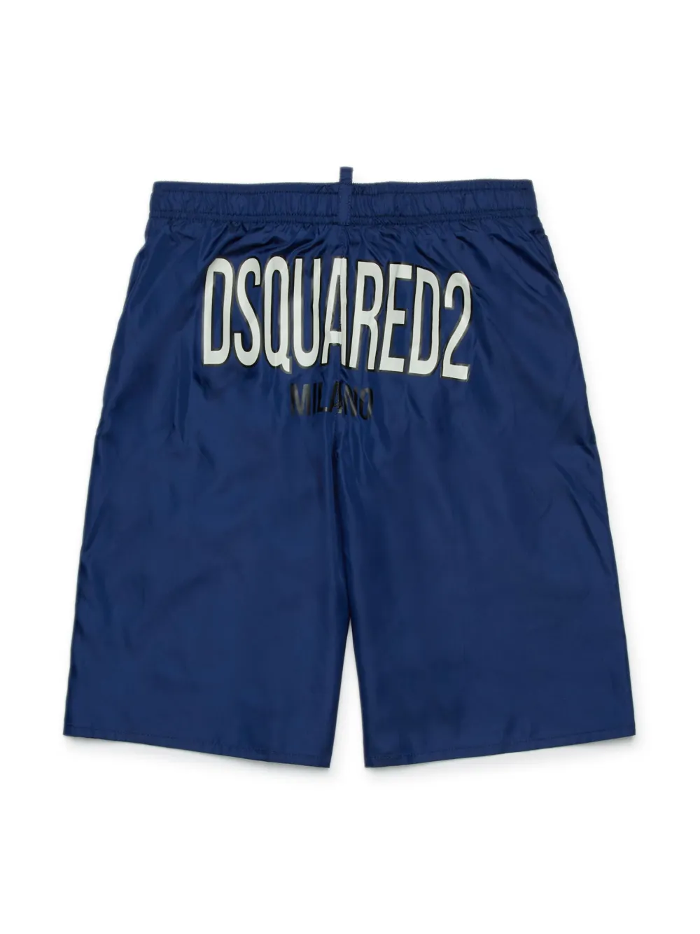 DSQUARED2 KIDS Zwembroek met logoprint - Blauw