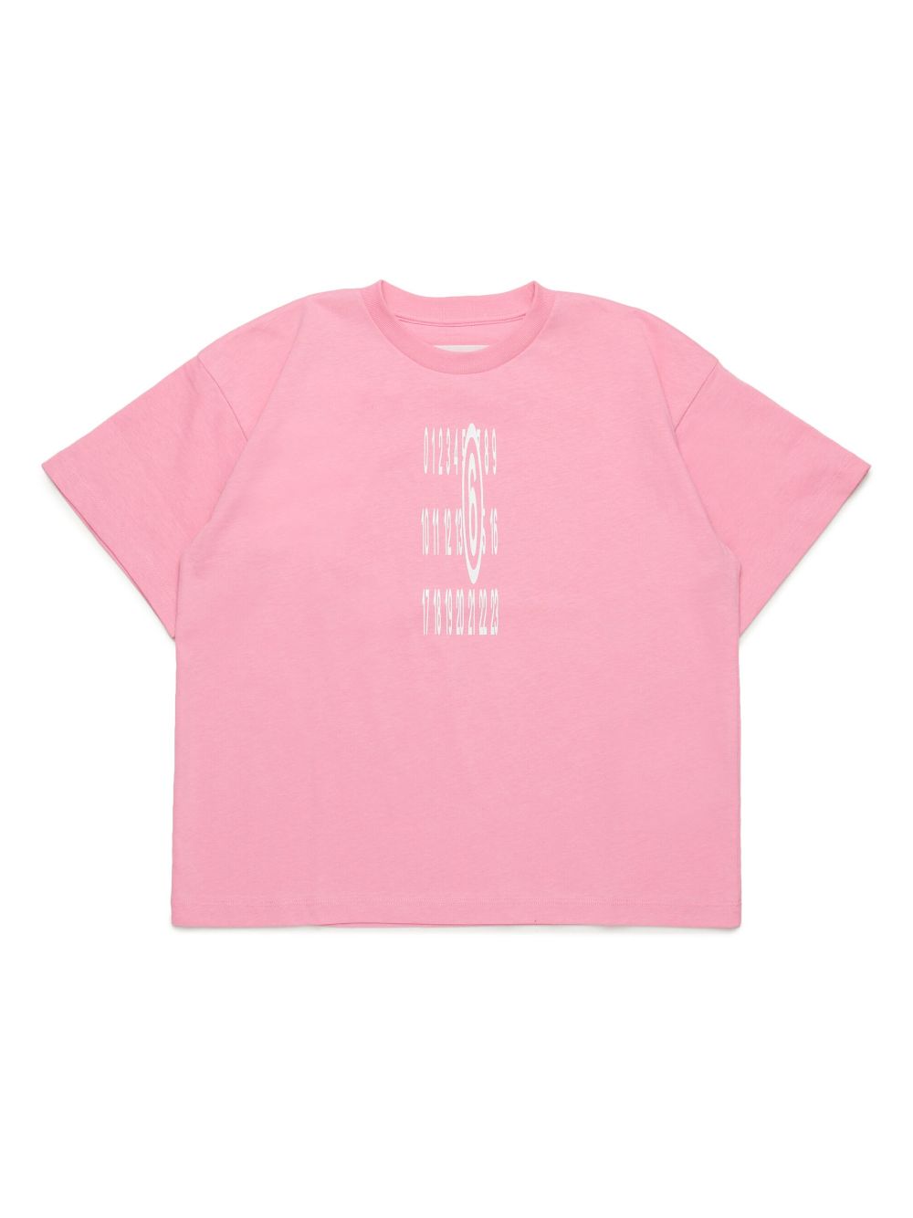 MM6 Maison Margiela Kids Numbers T-shirt - Pink