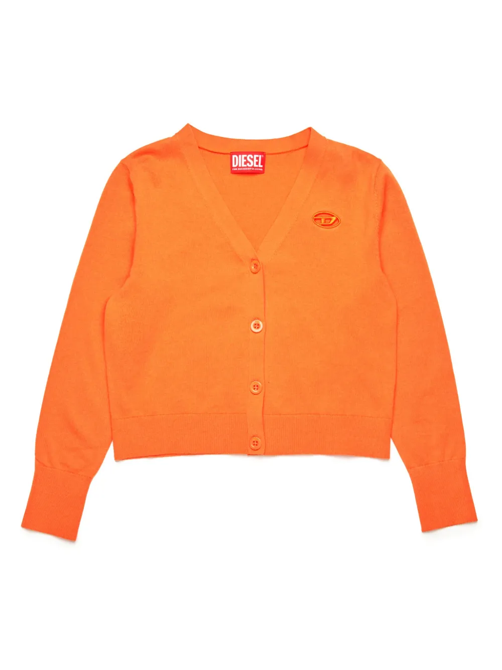 Diesel Kids Oval D vest Oranje