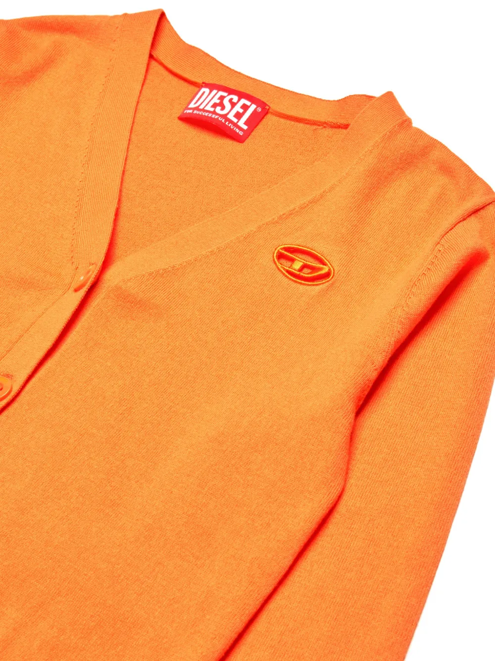 Diesel Kids Oval D vest Oranje