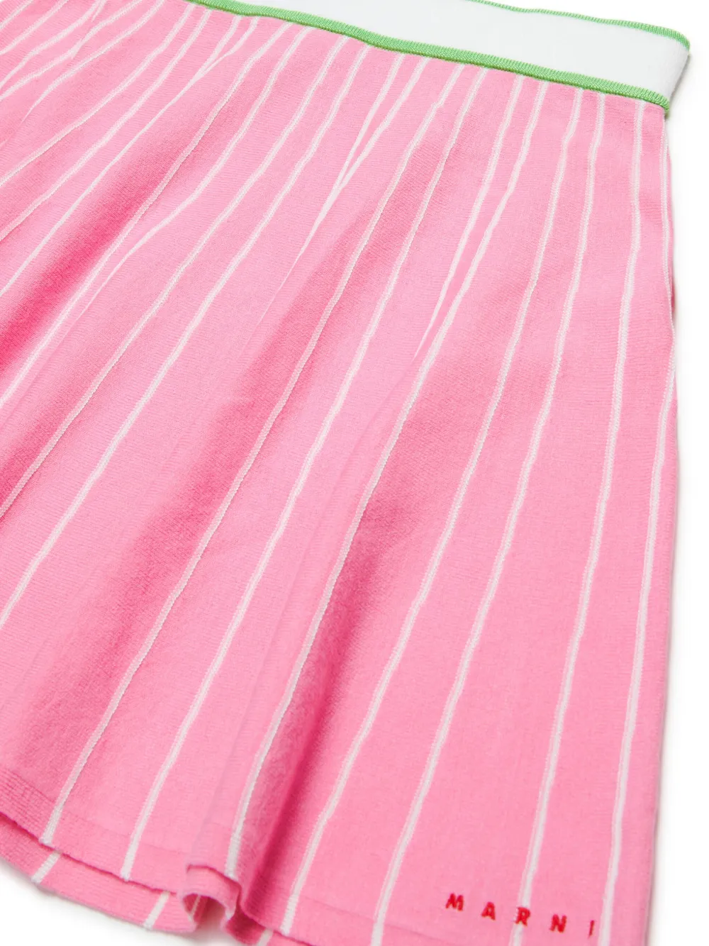 Marni Kids Gestreepte rok Roze