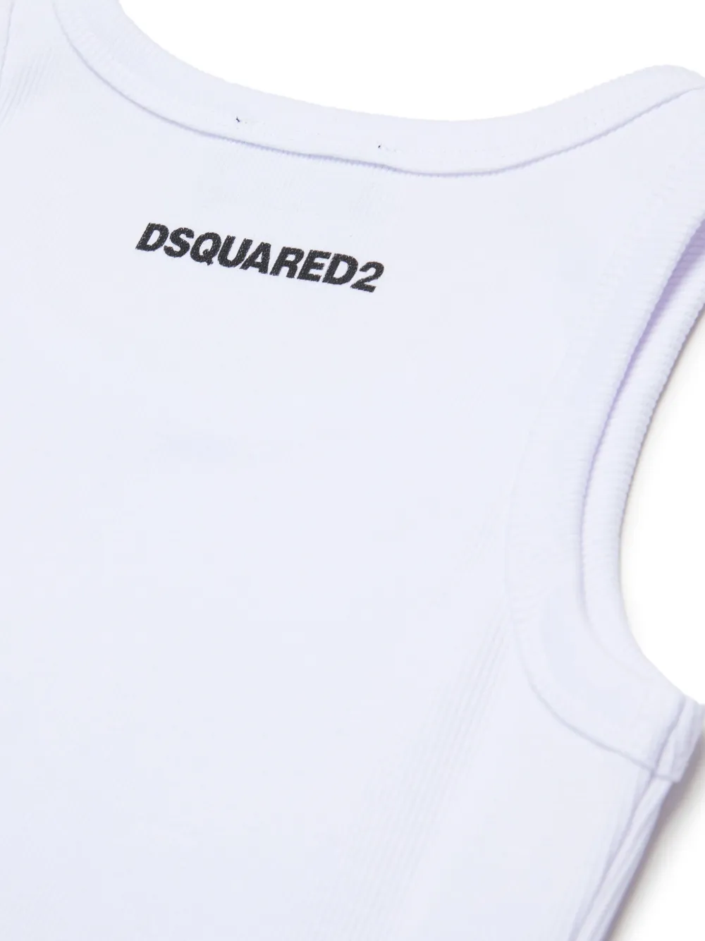 DSQUARED2 KIDS Katoenen tanktop Wit