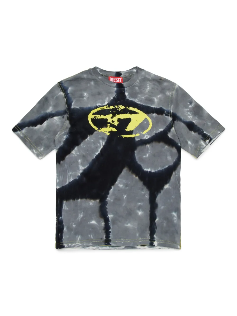 Diesel Kids Tboxtn15 Over T-shirt Grijs