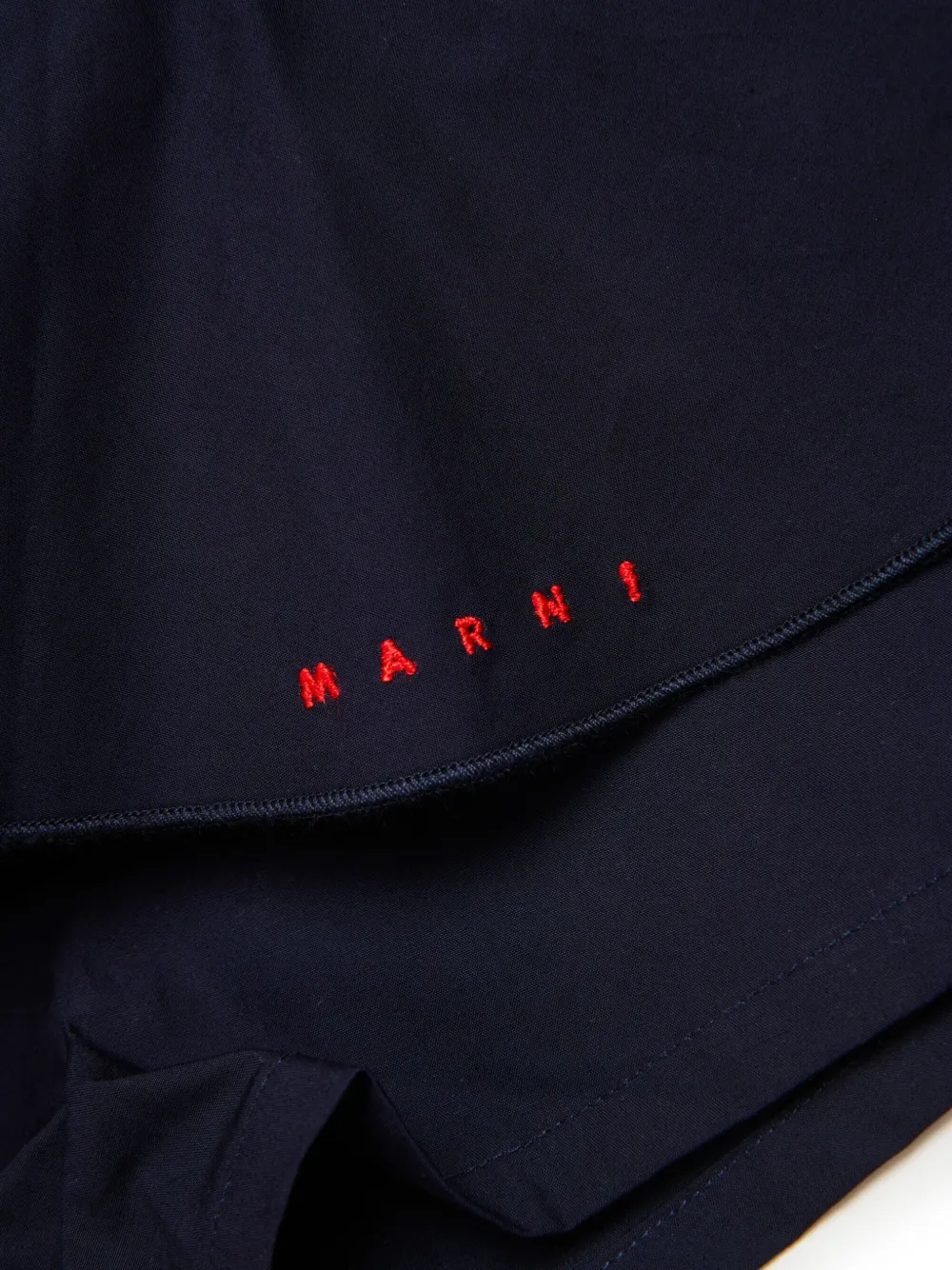 Marni Kids Katoenen shorts Blauw
