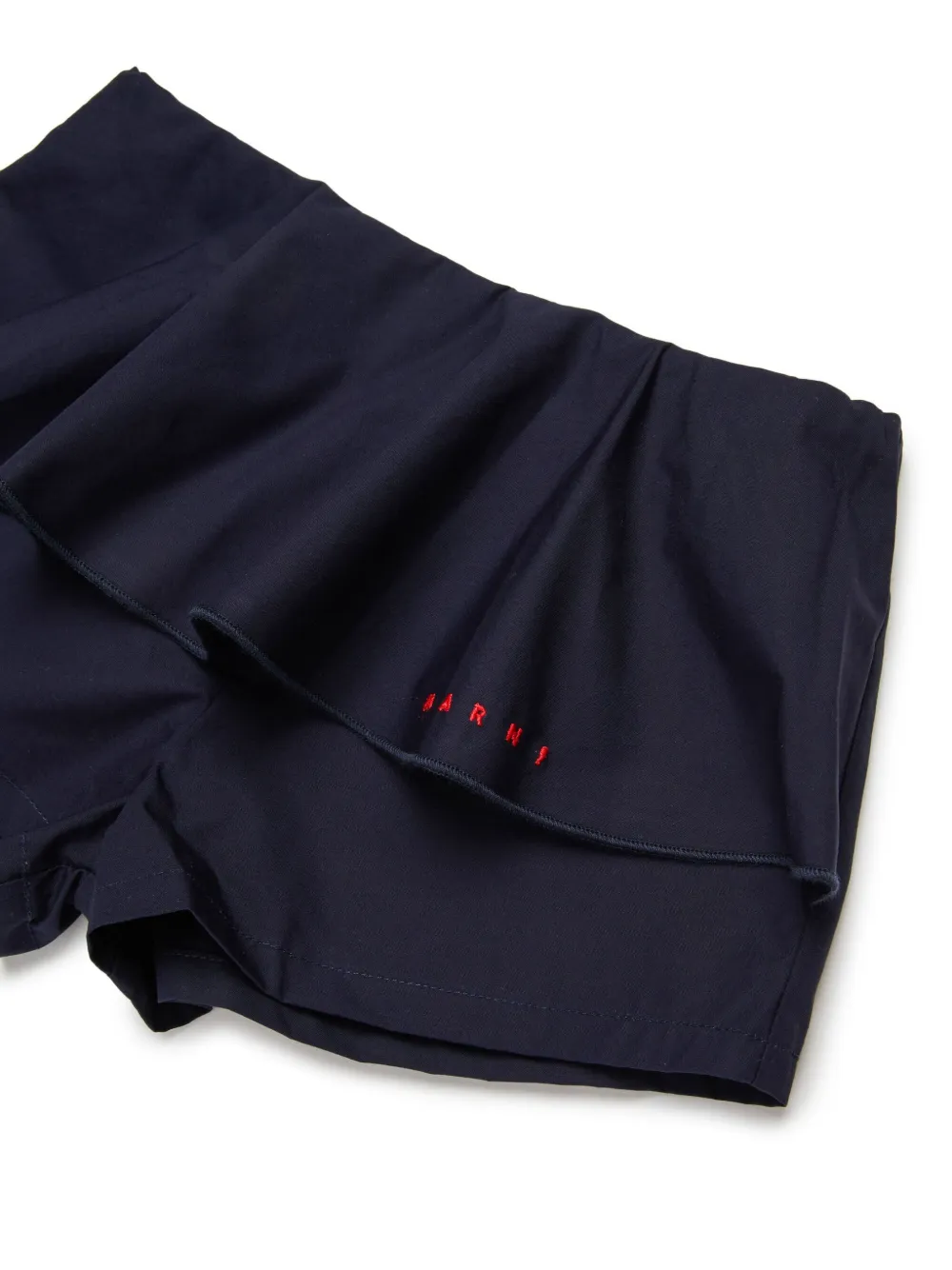 Marni Kids Katoenen shorts Blauw