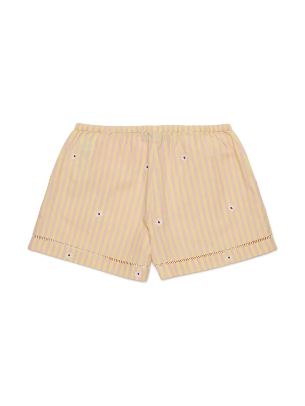 MAX&Co. Kids Gestreepte shorts - Geel