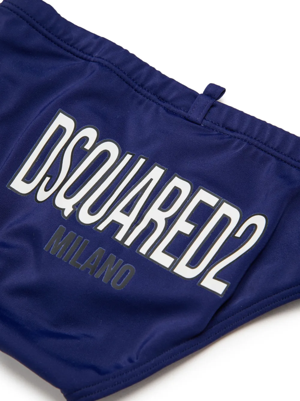 DSQUARED2 KIDS Zwembroek met logoprint Blauw