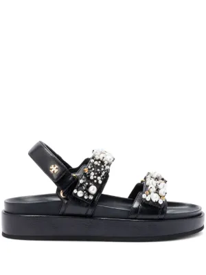 新品◆TORY BURCH クロスストラップサンダル TORY BURCH トリーバーチ サンダル KIRA SPORT SANDAL キラ