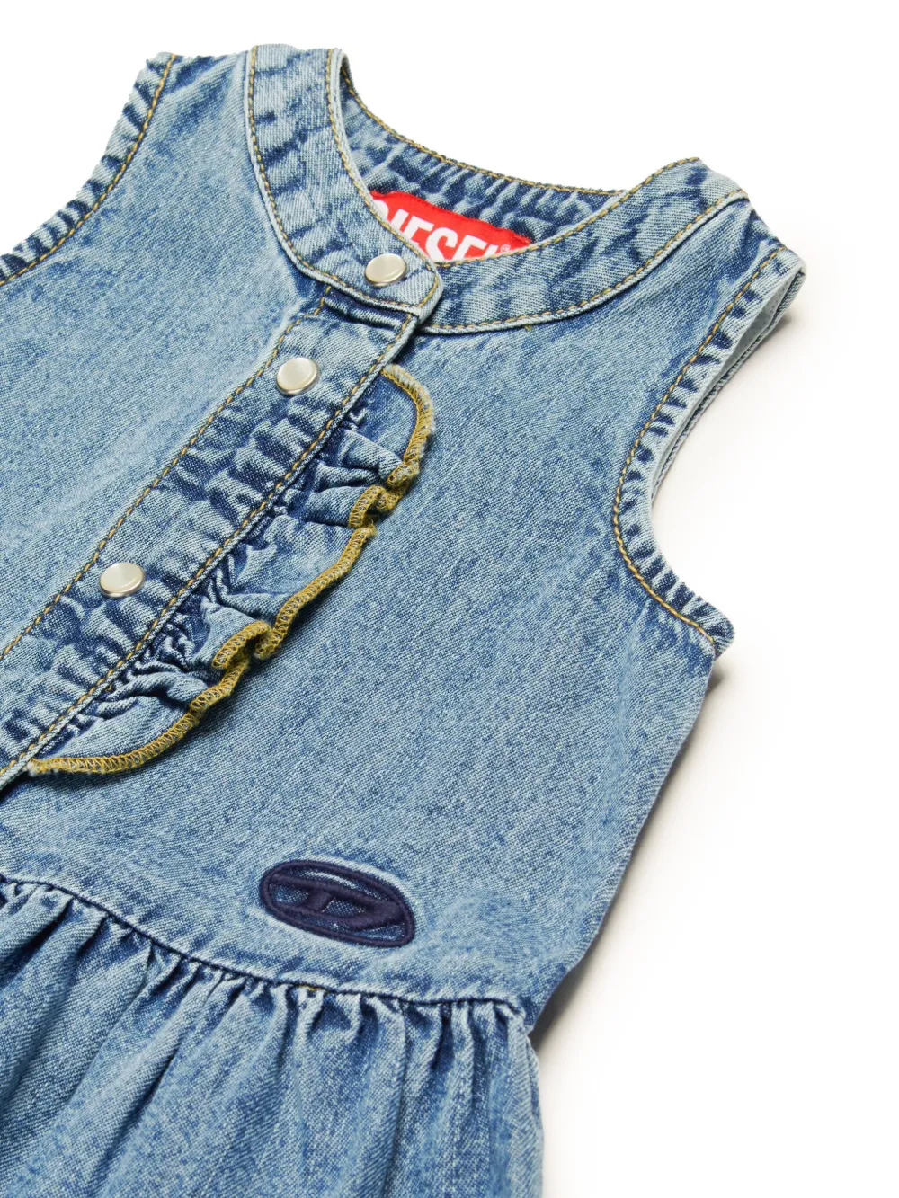 Diesel Kids Dasty spijkerjurk Blauw
