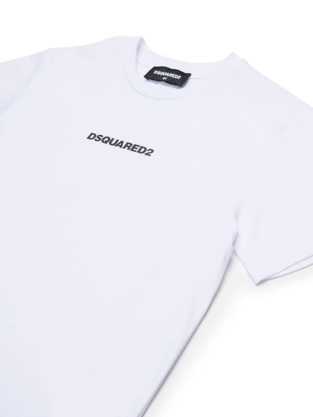 DSQUARED2 KIDS T-shirt met logoprint Wit