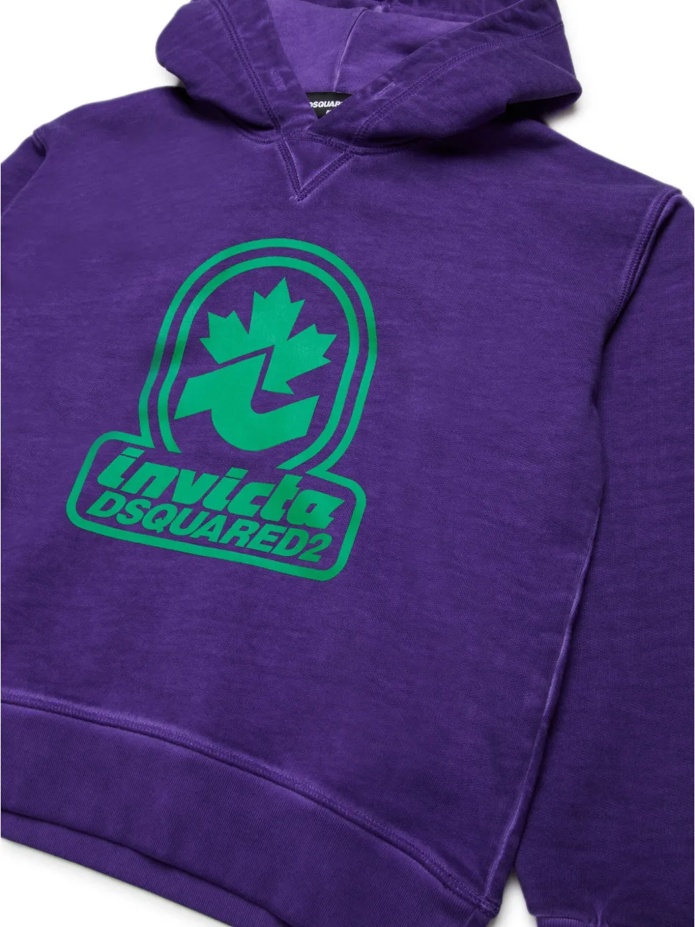 DSQUARED2 KIDS Hoodie met logoprint Paars