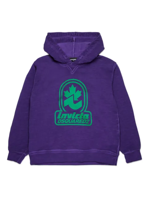 DSQUARED2 KIDS logo-print hoodie