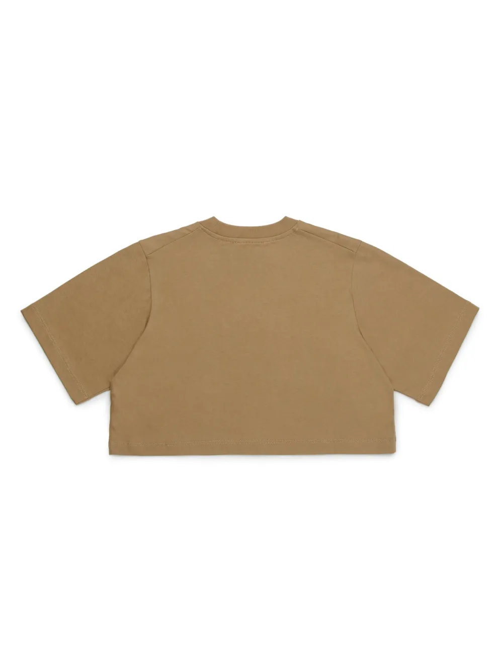 DSQUARED2 KIDS T-shirt met logo-reliëf - Bruin