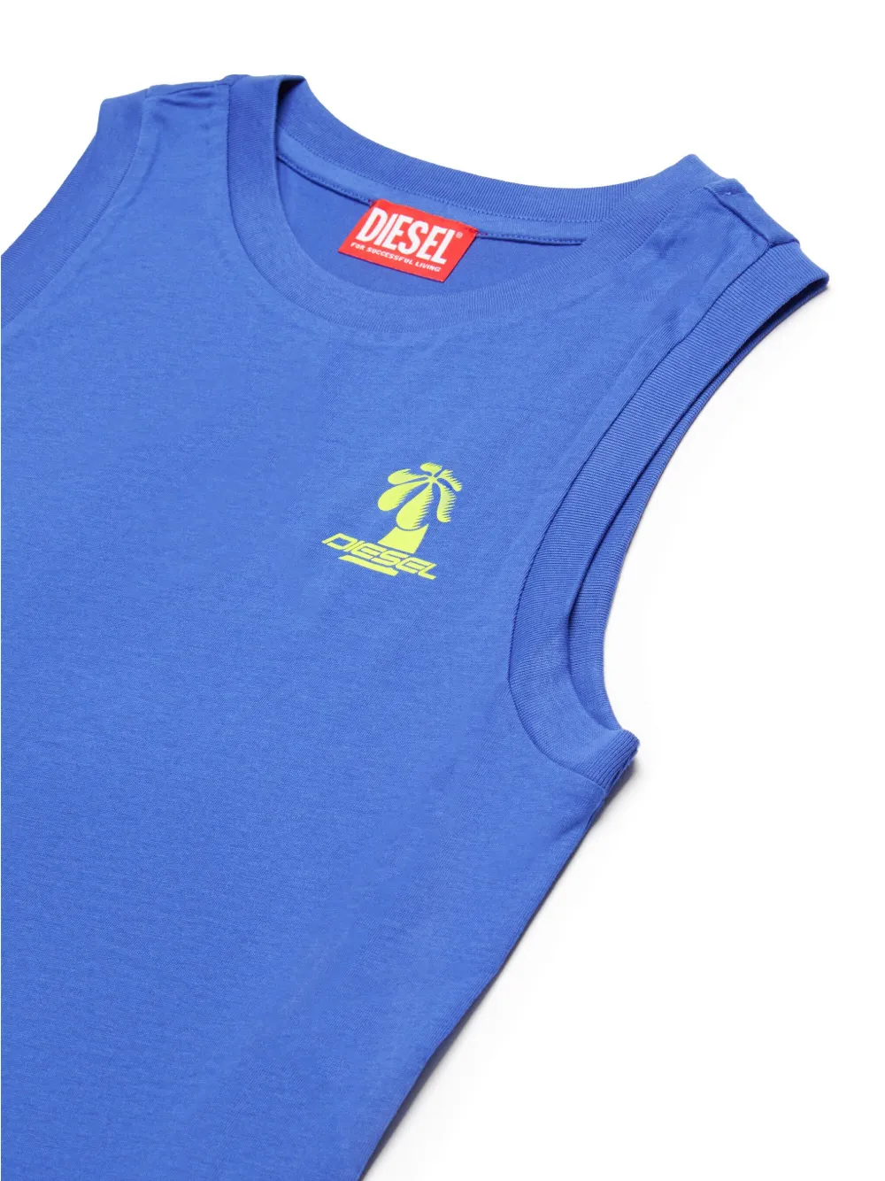Diesel Kids Tanktop met print Blauw