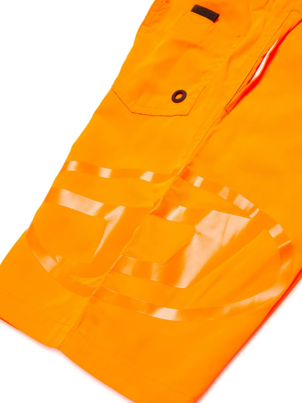 Diesel Kids Zwembroek met logoprint Oranje