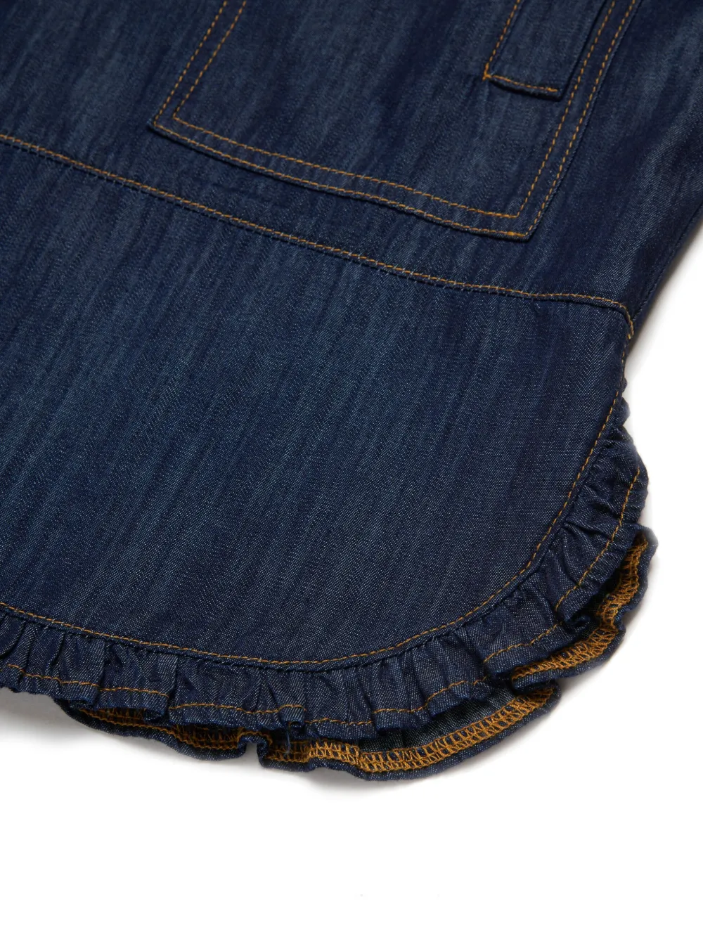 Marni Kids Spijkershirtjurk Blauw