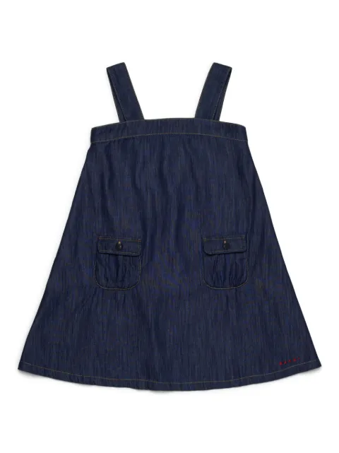 Marni Kids denim midi dress 