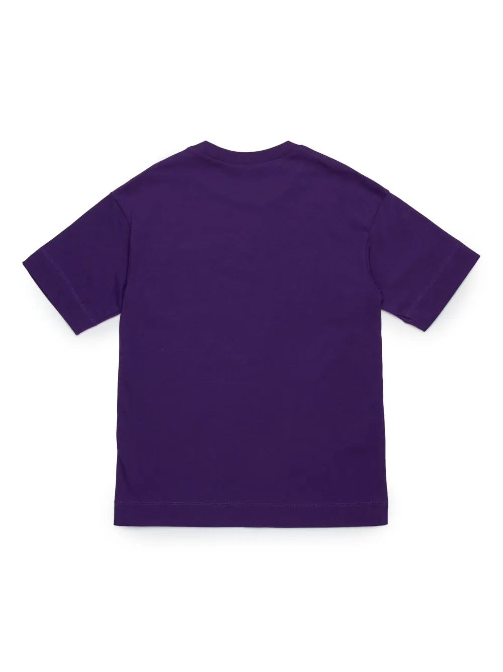 Marni Kids T-shirt met logoprint - Paars