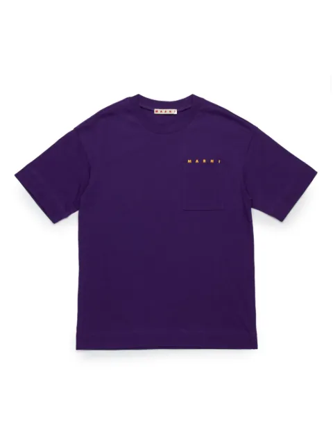 Marni Kids logo-print T-shirt