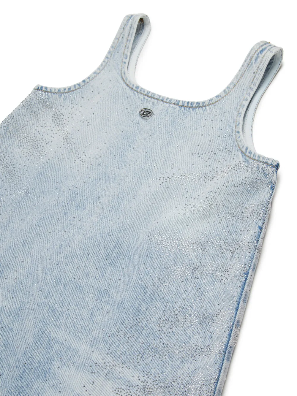 Diesel Kids Jurk met print Blauw