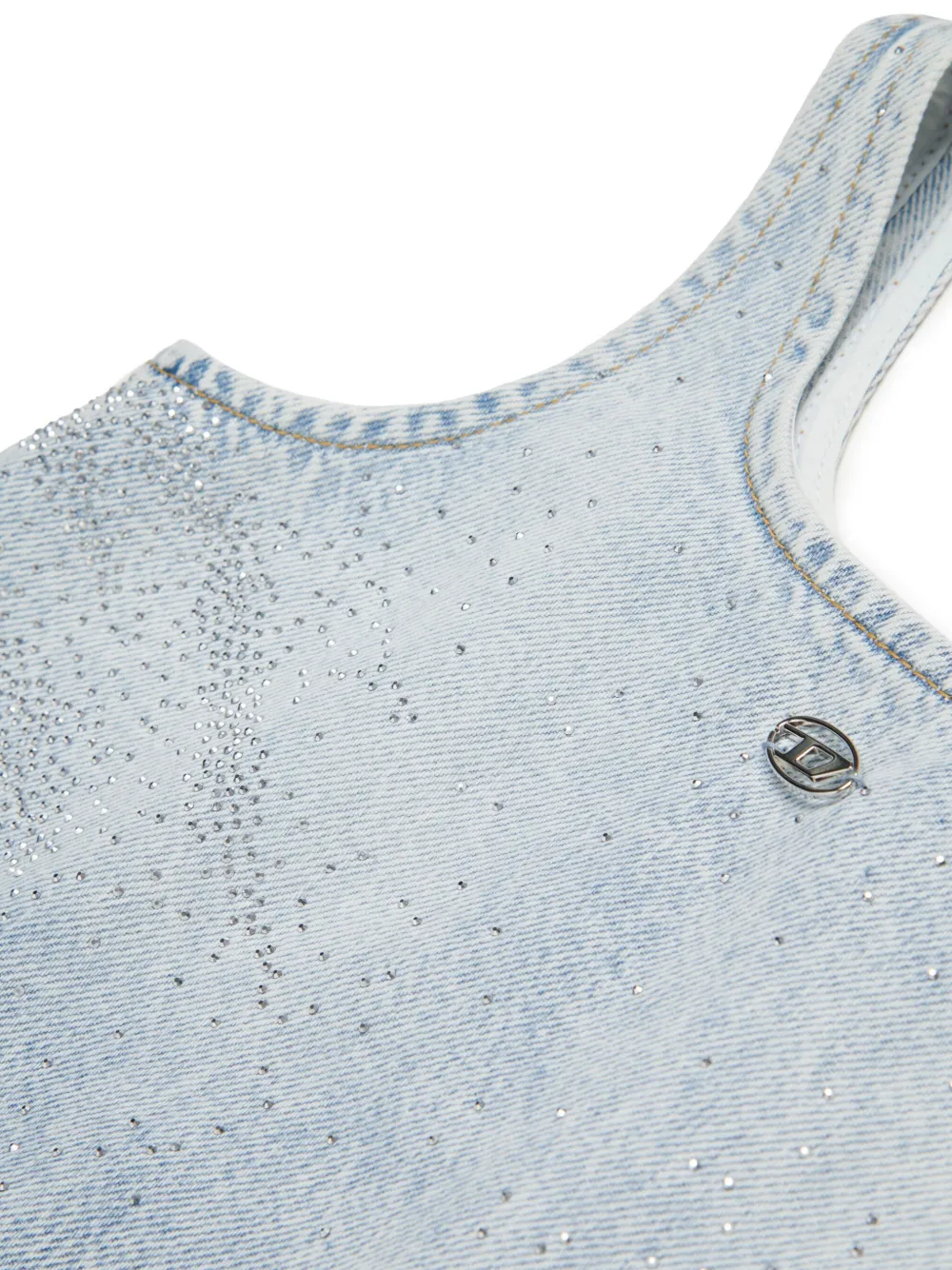 Diesel Kids Jurk met print Blauw