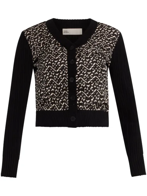 Tory Burch intarsia-knit cardigan