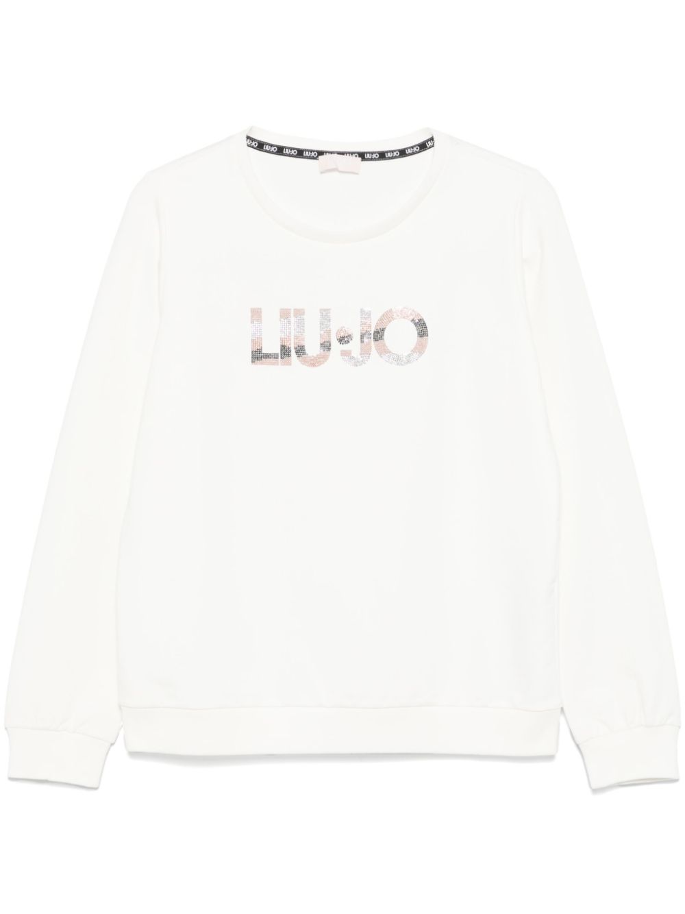 logo-embellished sweatshirt