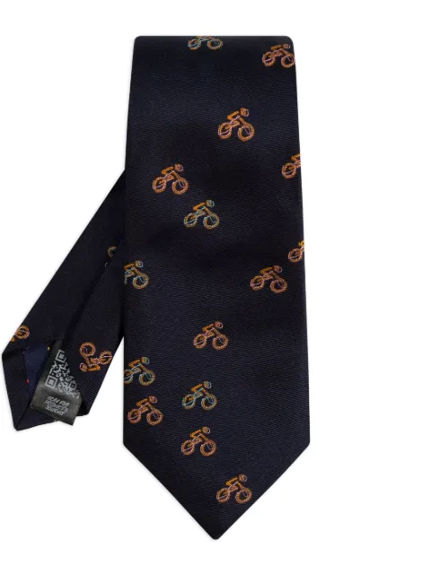 Paul Smith corbata Cyclist Sketch