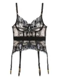 Bordelle Cubism corset - Black