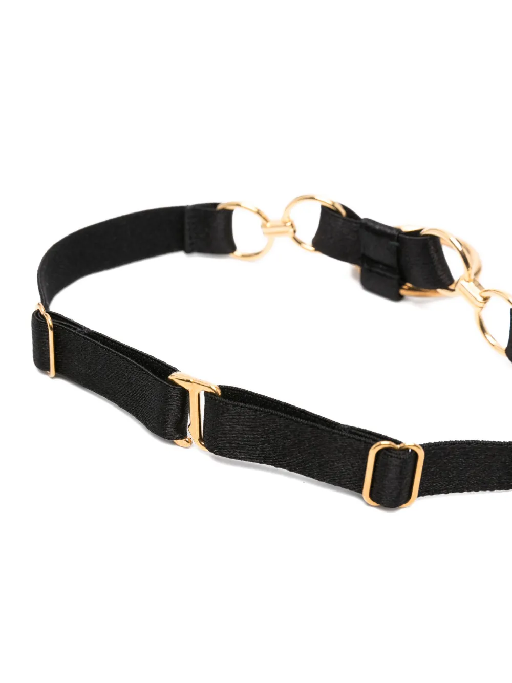 Bordelle Retta ring collar Zwart