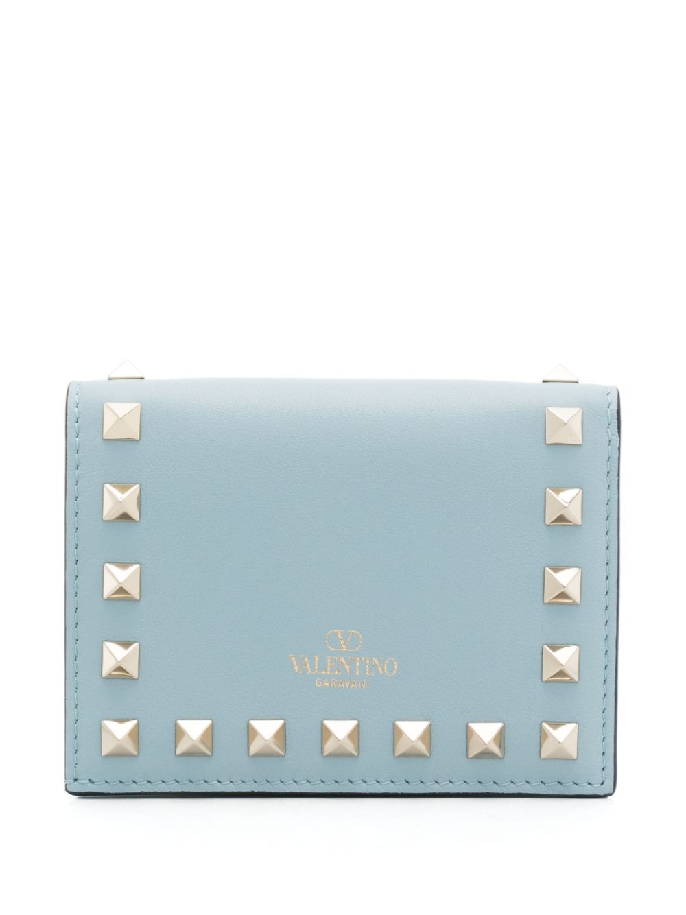 Valentino Garavani Portemonnee met rockstuds - Blauw