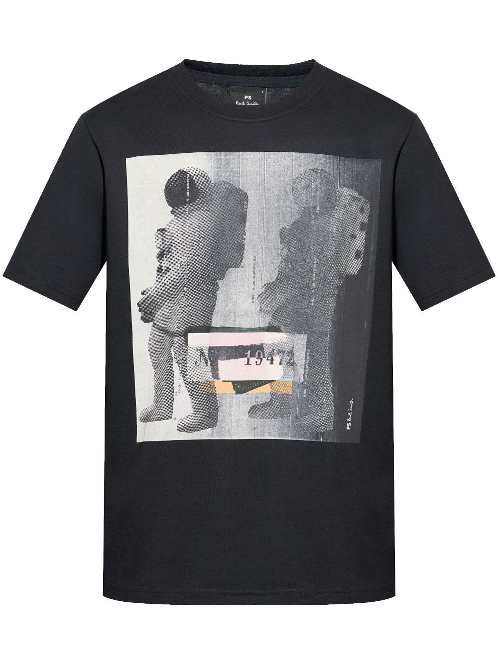 PS Paul Smith Astronaut-print T-shirt - Black