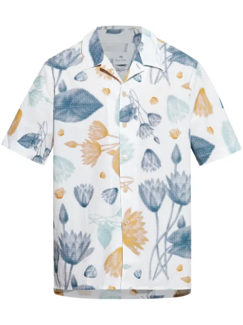 PS Paul Smith Half Tone Floral shirt