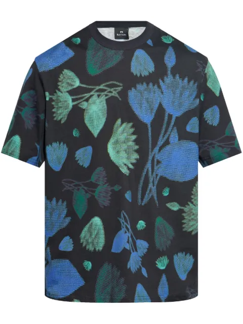 PS Paul Smith playera con estampado floral