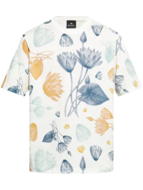 PS Paul Smith playera Half Tone Floral