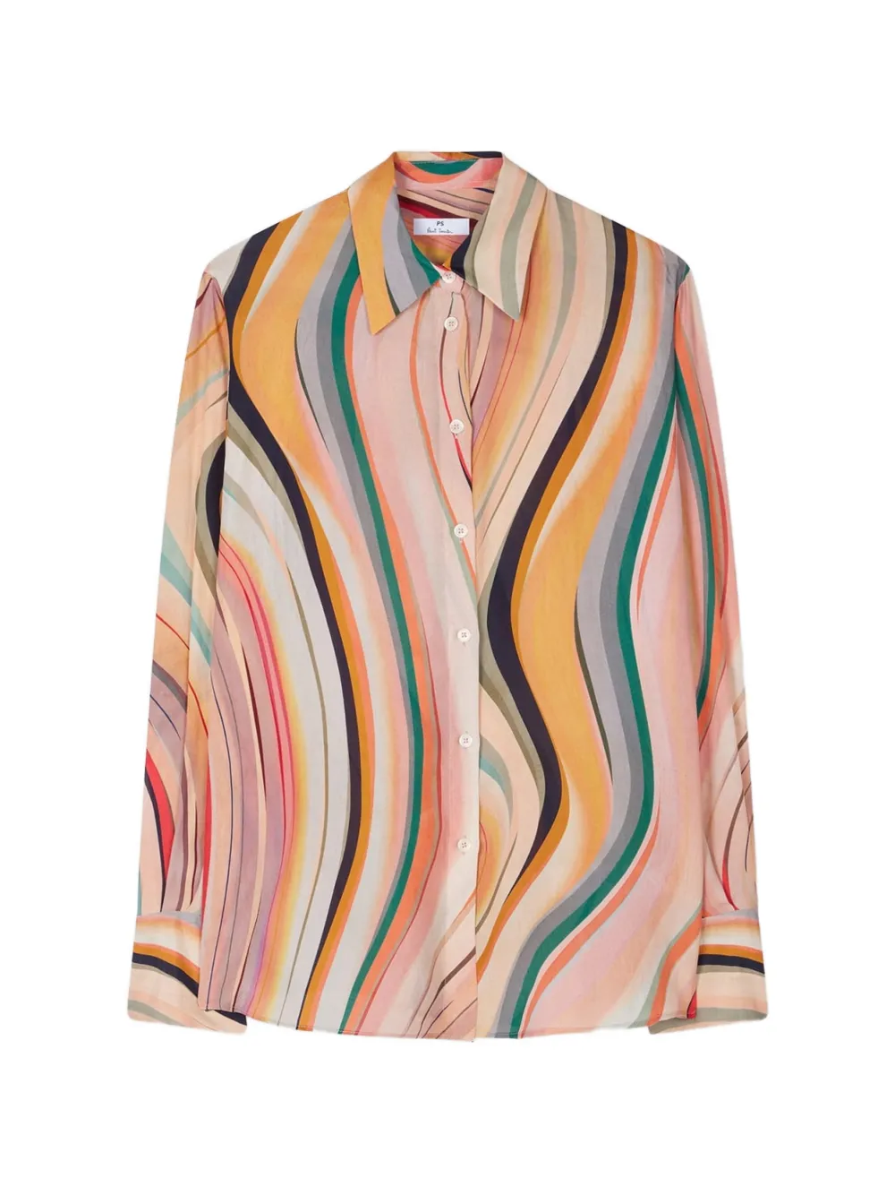 PS Paul Smith Blouse met print Oranje