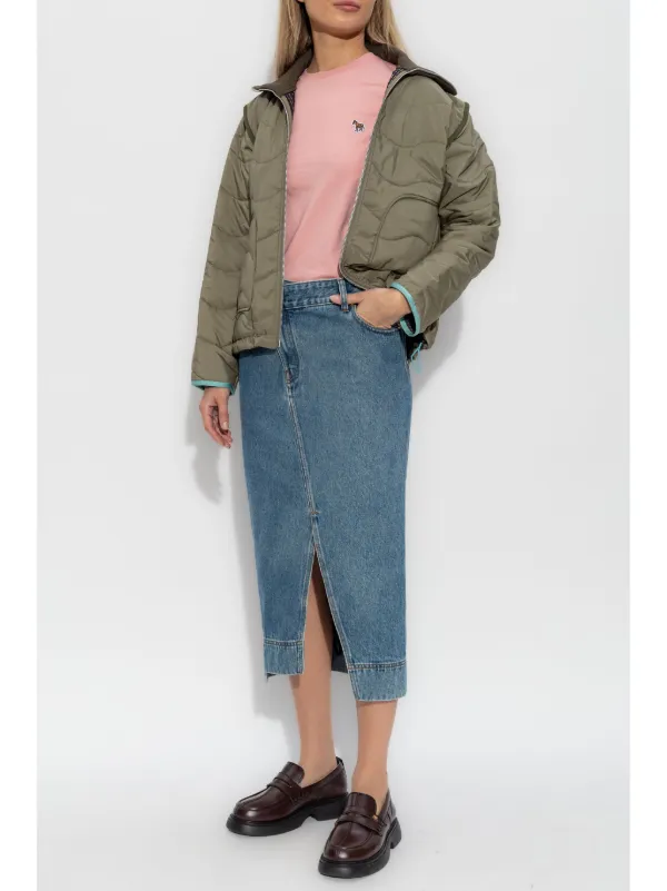 PS Paul Smith キルティング ジャケット PS Paul Smith キルティング ジャケット | グリーン | FARFETCH JP