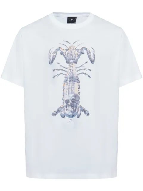 PS Paul Smith Praying Mantis-print T-shirt 