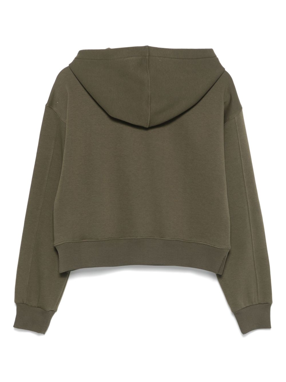 LIU JO rhinestone-embellished hoodie - Groen