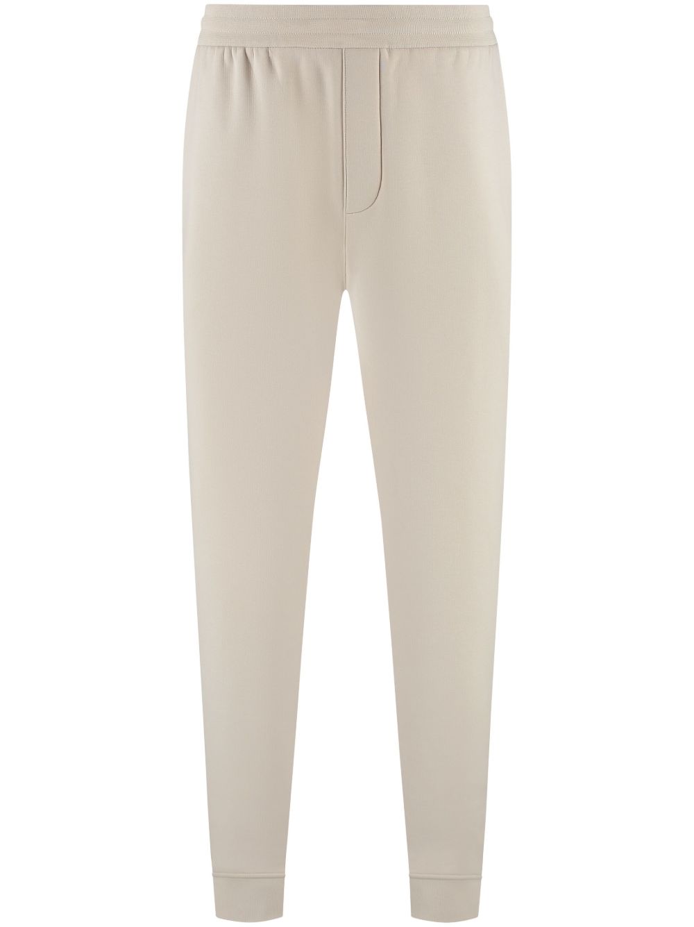 Emporio Armani Broek met toelopende pijpen Beige