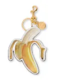 Moschino banana keychain - Yellow