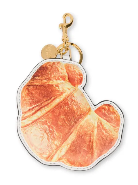 Moschino croissant keychain