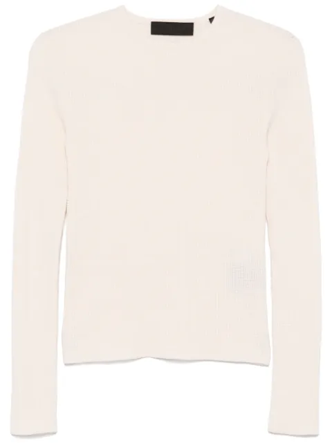 FEAR OF GOD ESSENTIALS waffle long-sleeve sweater